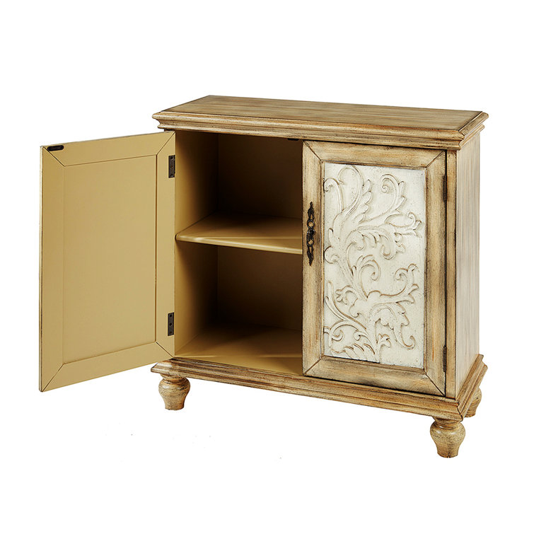 One Allium Way® Pelluru 2 Door Accent Mid Century Modern